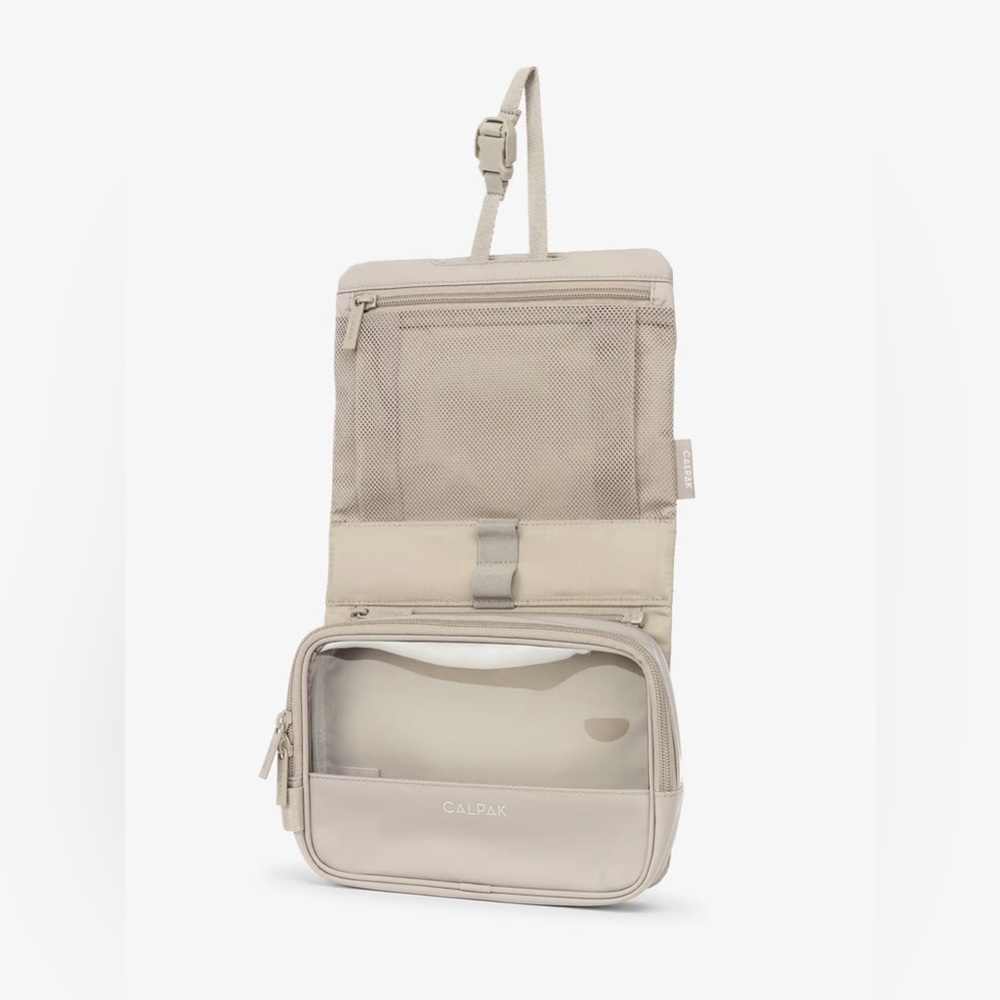 Calpak Fit Hanging Dopp Kit in Greige